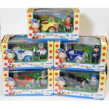 5 BOXED CORGI NODDY IN TOYLAND VEHICLES & FIGURES