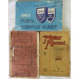 BOOKS - 3 MOTORCAR MANUALS