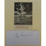 AUTOGRAPHS - ROGER BANNISTER