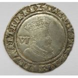 COINS - 1606 SIXPENCE