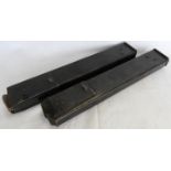 PAIR 9MM 32 ROUND STEN GUN MAGAZINES CIRCA 1943