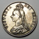 COINS - 1887 DOUBLE FLORIN