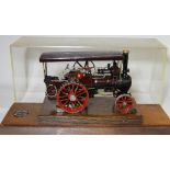 CASED DIECAST MODEL STEAM TRACTOR