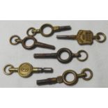 6 WATCH KEYS