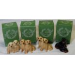 BESWICK 4 PAIRS OF DOGS (BOXES)