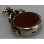 SILVER FOB SPINNER