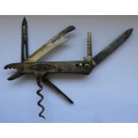 WATT'S PATENT MULTI TOOL KNIFE