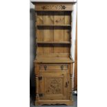 PINE KITCHEN DRESSER 67'HX26'WX15'D