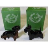 BESWICK DACHSHOUND & SCOTTIE DOGS (BOXES)