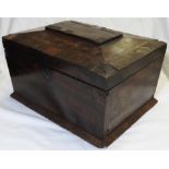 MAHOGANY TABLE BOX