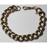 9 CARAT GOLD LINK BRACELET 11.68g