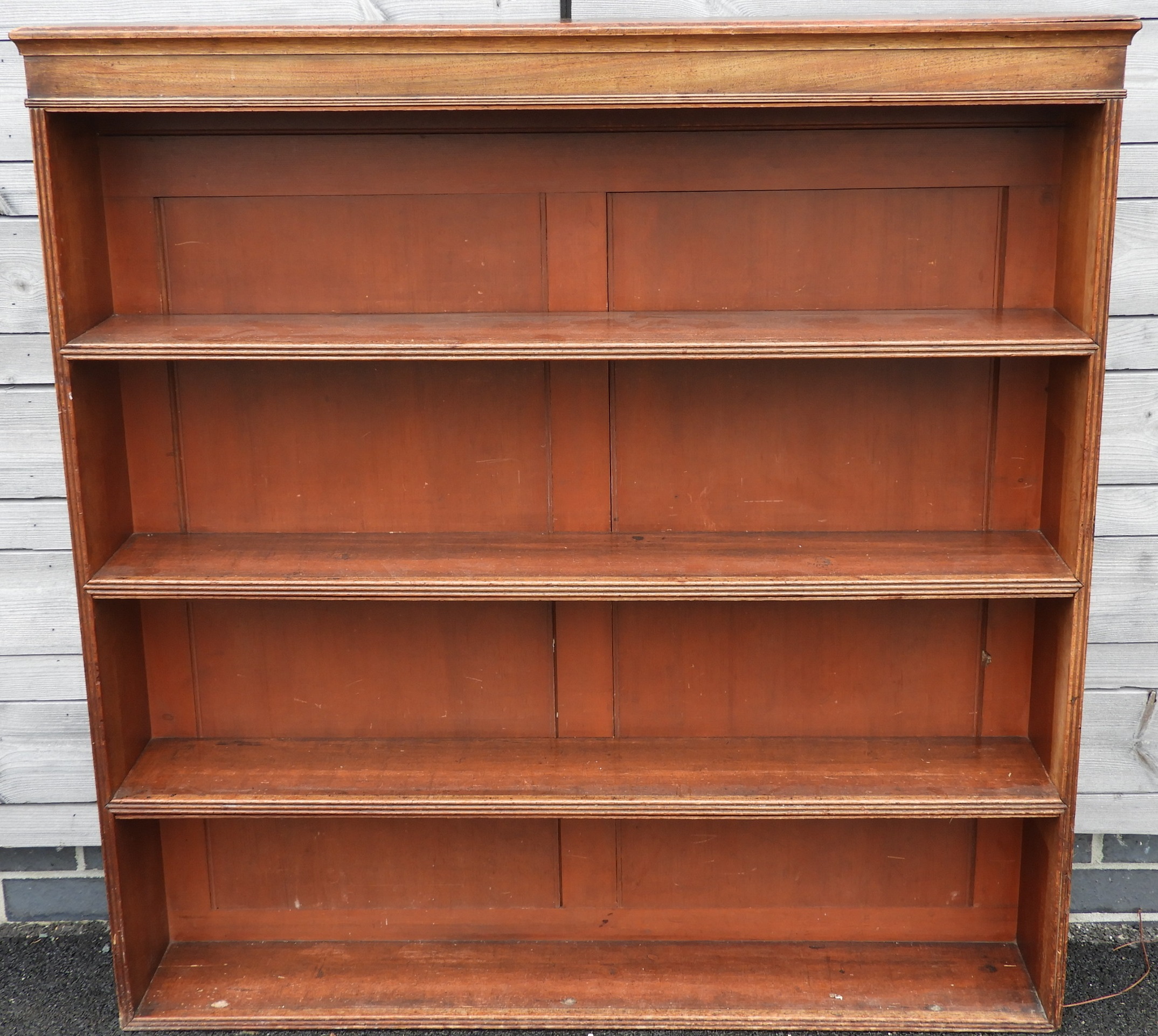 PINE BOOKSHELVES 46'X8'X47'H