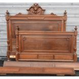 FRENCH OAK 4'6' BED