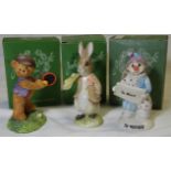 BESWICK BENJAMIN ATE A LETTUCE LEAF, TO MOTHER & BOBBY BEAR 3 (BOXES)