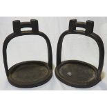 PR OF SPANISH/PORTUGUESE STIRRUPS (FORMERLY GUILDED) 6.5'H