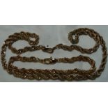 CHAIN NECKLACE BRACELET MARKED 777