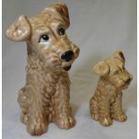 2 SYLVAC TERRIER DOGS 1378/79