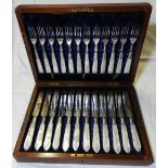 CANTEEN OF MOP HANDLE FISH CUTLERY