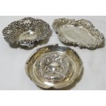 SILVER 3 PIN DISHES 60g