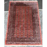 BOKHARA FRINGED RUG 9'6'X6'4'