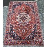 BOKTIAR FRINGED RUG 10'6'X7'