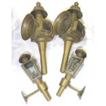 4 REPRO CARRIAGE LAMPS