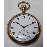 B & B ROYAL POCKET WATCH WITH ROLEX LEVER