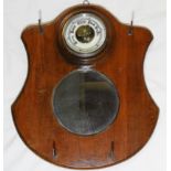 MIRROR/BAROMETER BRUSH STAND