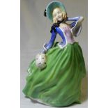 ROYAL DOULTON FIGURE AUTUMN BREEZE HN 1913