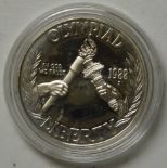 COINS - USA 1988 OLYMPIC ONE DOLLAR