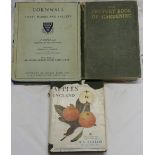 CORNWALL A SURVEY 1930 + CENTURY BOOK OF GARDENING + APPLES OF ENGLAND 1948