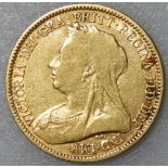 COINS - 1893 HALF SOVEREIGN