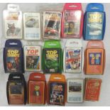 BASKET OF 15 TOP TRUMPS CARD GAMES