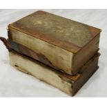 BOOKS - BARON CUVIER - THE CLAASS INSECTA 1832 2 VOLUMES (POOR BINDINGS)
