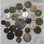 1821 SPAIN 8 ROYAL & OTHER WORLD COINS