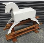 CHILDS WOOD ROCKING HORSE