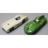 DINKY 237 MERCEDES + 236 CONNAUGHT REPAINTED