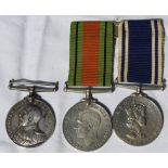 MEDALS - GEORGE V DISTINGUISHED SERVICE TO F8627 J.G COCKBURN CPO MECHN 3GR RNAS 1917 TOGETHER