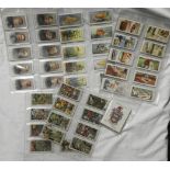 WILLS CIGARETTE CARDS - ARMS OF UNNIVERSITIES, PONDS GARDEN HINTS, FLOWERING TREES & SHRUBS, ALLUD