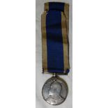 MEDALS - EDWARD VII LONG SERVICE & GOOD CONDUCT TO 163341 J.E FULLER CH BOAT'N H.M COASTGUARD