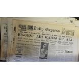 REPRO WWII NEWSPAPER