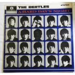 BEATLES LP'S A HARD DAYS NIGHT PCS 3058 YEX 126-1