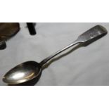 SILVER EXETER TABLESPOON 1842 WILLIAM POPE (OF PLYMOUTH) 69.22g