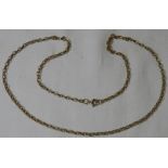 9CT GOLD CHAIN 5.05G