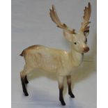 BESWICK STAG STANDING BROWN GLOSS