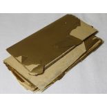 QUANTITY OF GOLD LEAF 27.3g INC TISSUE PAPER