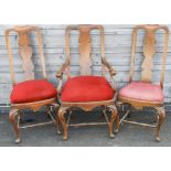 CARVER & PR OF DINING CHAIRS