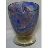 MONART COLOURED GLASS BEAKER 3.75'