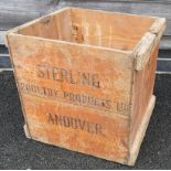 STERLING POULTRY PRODUCTS OF ANDOVER CRATE