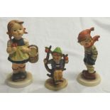 3 HUMMELL FIGURES